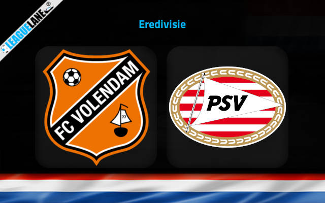 FC Volendam vs PSV Eindhoven Prediction & Betting Tips