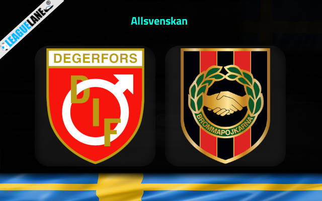 Degerfors vs Brommapojkarna Prediction & Betting Tips