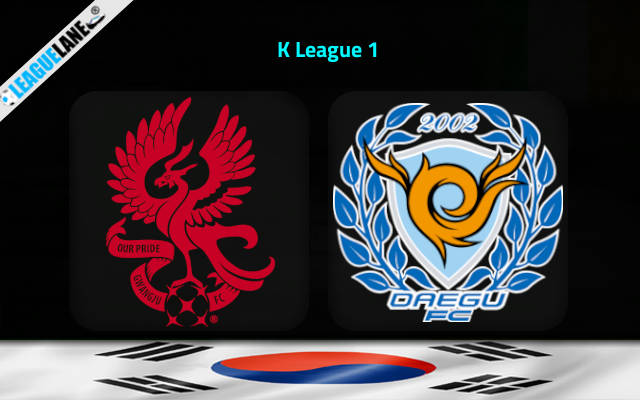 Gwangju vs Daegu Prediction & Match Preview