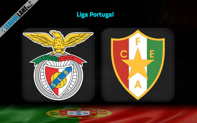 Benfica vs Estrela Prediction & Betting Tips