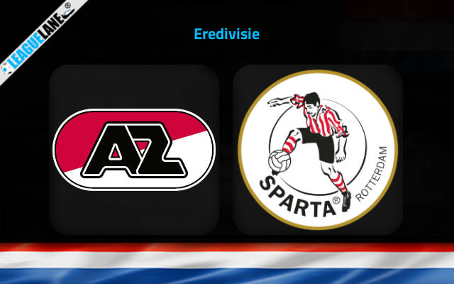 AZ Alkmaar vs Sparta Rotterdam Prediction & Betting Tips