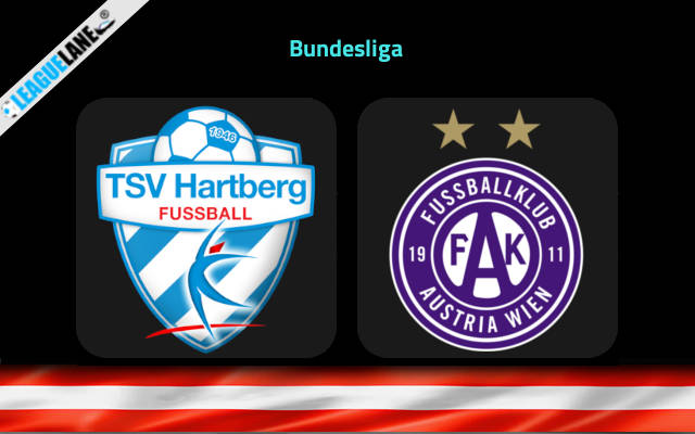 Hartberg vs Austria Wien Prediction & Betting Tips