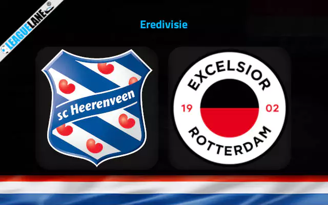 Heerenveen vs Excelsior Prediction & Match Preview