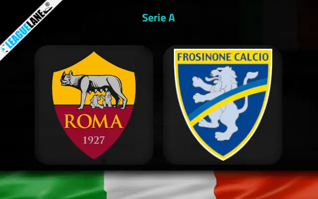 Roma vs Frosinone Prediction & Match Preview