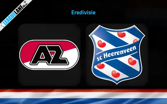 AZ Alkmaar vs Heerenveen Prediction & Betting Tips