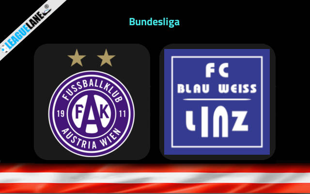 Austria Vienna vs BW Linz Prediction & Match Preview