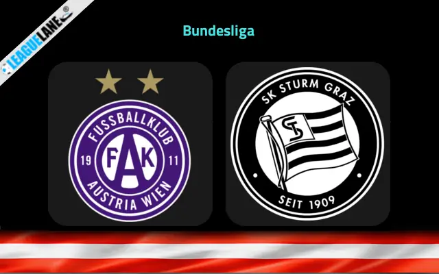 Austria Wien vs Sturm Graz Prediction & Match Preview