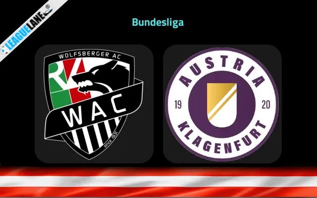 Wolfsberger vs Austria Klagenfurt Prediction & Match Preview