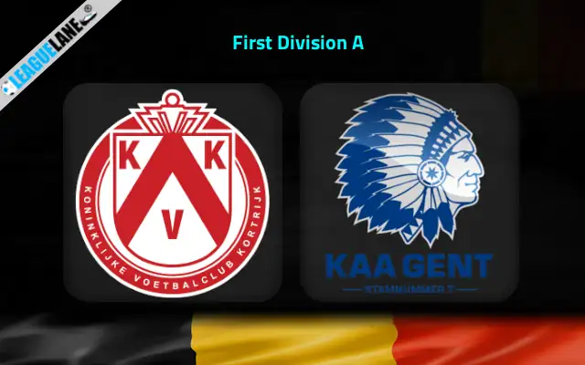 Kortrijk vs Gent Predictions & Match Preview