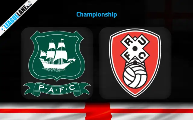 Plymouth vs Rotherham Prediction & Match Preview