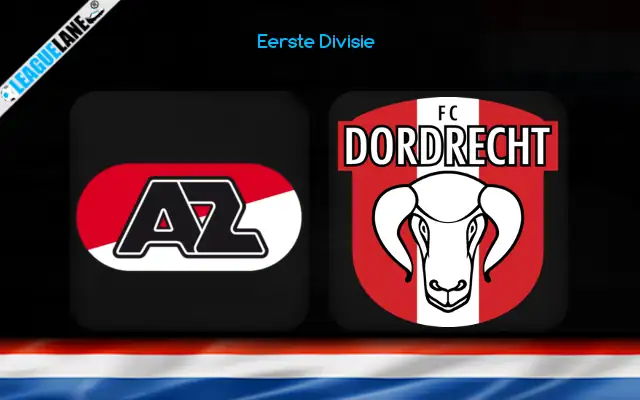 Jong AZ vs Dordrecht Prediction & Match Preview