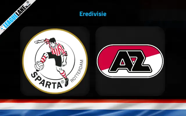 Sparta Rotterdam vs AZ Alkmaar Match Preview and Prediction