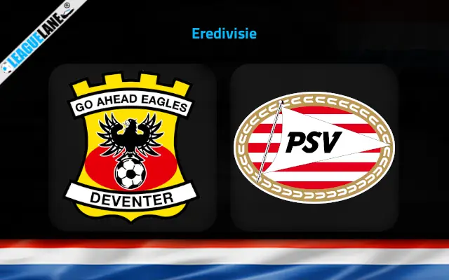 Go Ahead Eagles vs PSV Eindhoven Prediction & Betting Tips
