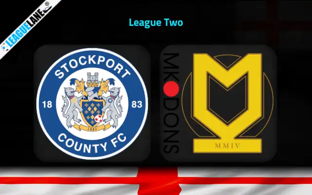 Stockport vs MK Dons Prediction & Match Preview