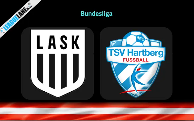 LASK vs Hartberg Prediction & Betting Tips
