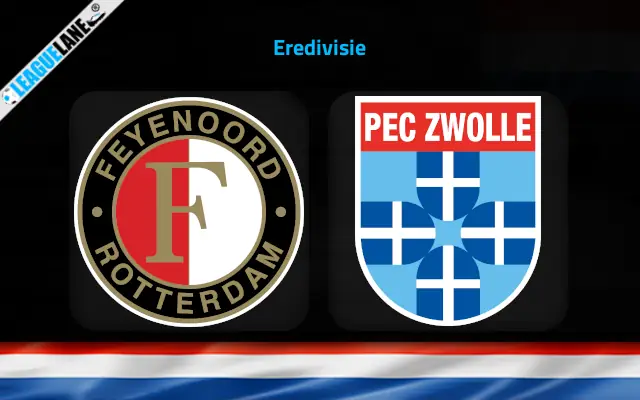 Feyenoord vs Zwolle Prediction and Match Preview