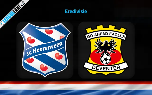 Heerenveen vs G.A. Eagles Prediction and Match Preview
