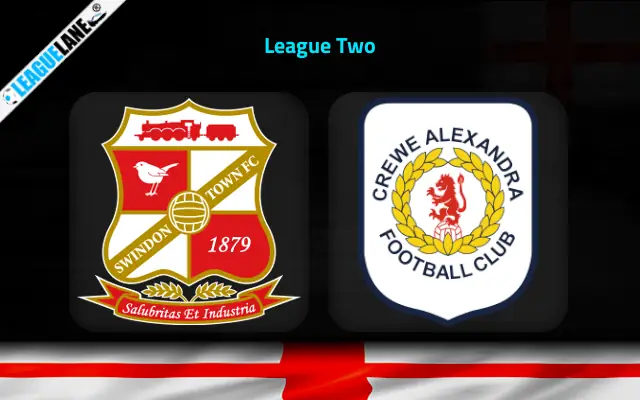Swindon vs Crewe Prediction & Betting Tips