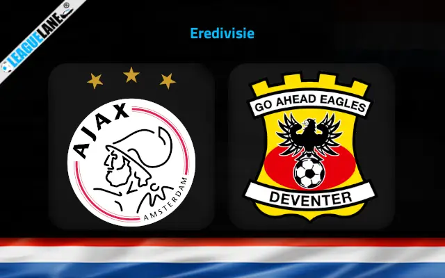 Ajax vs GA Eagles Prediction & Betting Tips