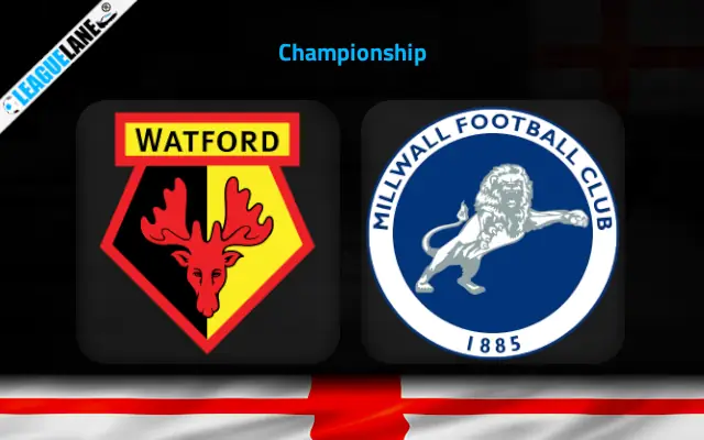 Watford vs Millwall Prediction & Betting Tips