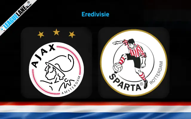 Ajax vs Sparta Rotterdam Prediction & Betting Tips