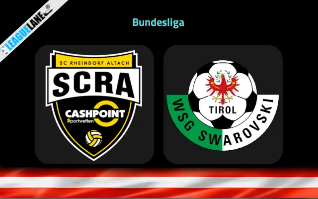 Altach vs Tirol Prediction & Betting Tips