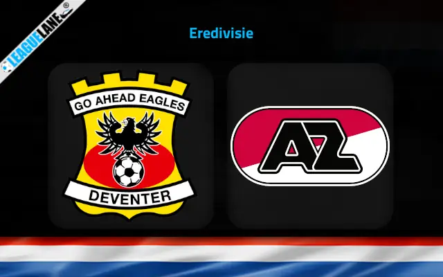 Go Ahead Eagles vs AZ Alkmaar Prediction & Betting Tips