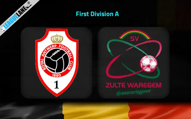 Antwerp vs Zulte Waregem Prediction & Betting Tips