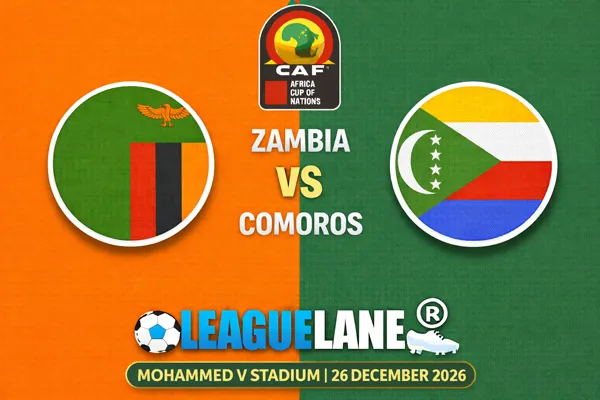 Zambia vs Comoros Prediction & Betting Tips