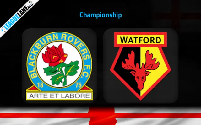 Blackburn vs Watford Prediction & Betting Tips