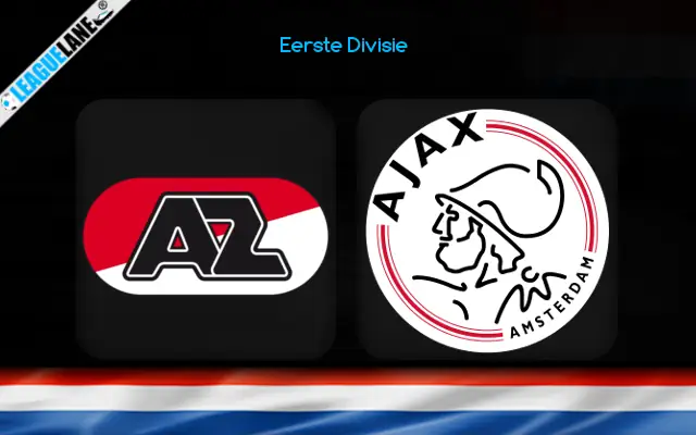 Jong AZ vs Jong Ajax Prediction & Betting Tips