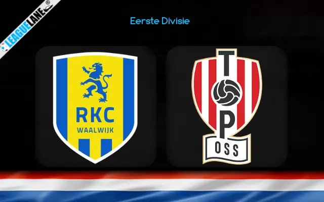 Waalwijk vs TOP Oss Prediction & Betting Tips