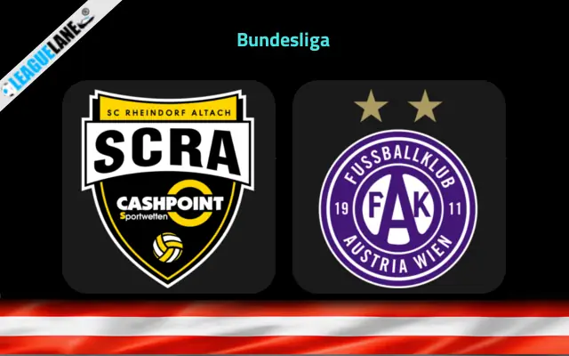 Altach vs Austria Wien Prediction & Betting Tips