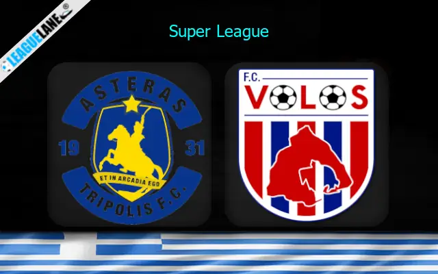 Asteras Tripolis vs Volos Prediction & Betting Tips