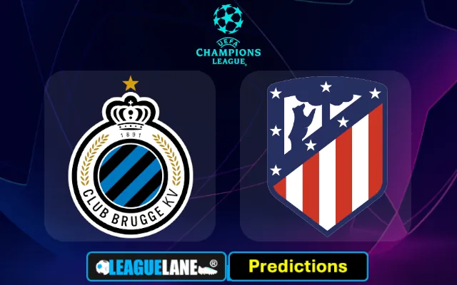 Club Brugge vs Atletico Madrid Prediction & Betting Tips