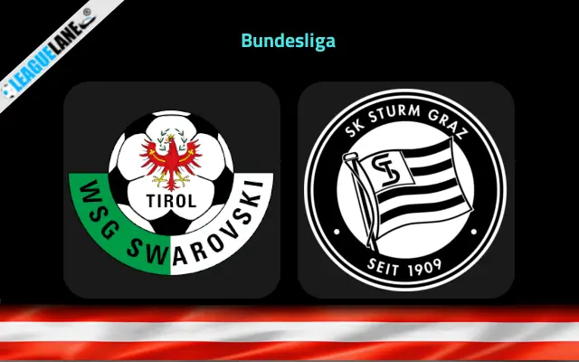 Tirol vs Sturm Graz Prediction & Betting Tips