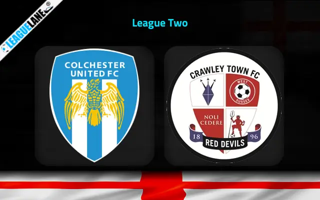 Colchester vs Crawley Prediction & Betting Tips