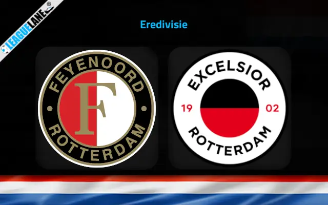Feyenoord vs Excelsior Prediction & Betting Tips