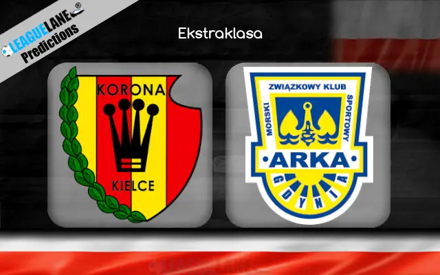 Korona Kielce vs Arka Gdynia Prediction & Betting Tips