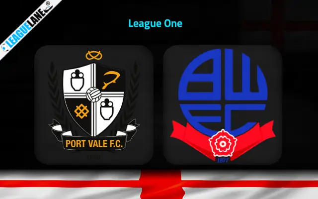 Port Vale vs Bolton Prediction & Betting Tips