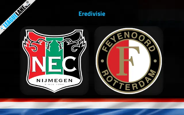 NEC Nijmegen vs Feyenoord Prediction & Betting Tips
