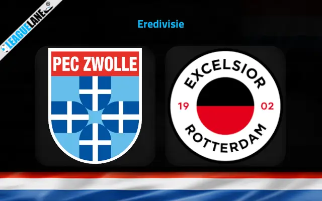 PEC Zwolle vs Excelsior Prediction & Betting Tips