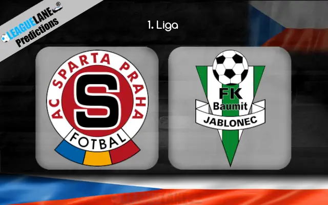 Sparta Prague vs Jablonec Prediction & Betting Tips
