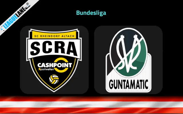 Altach vs Ried Prediction & Betting Tips