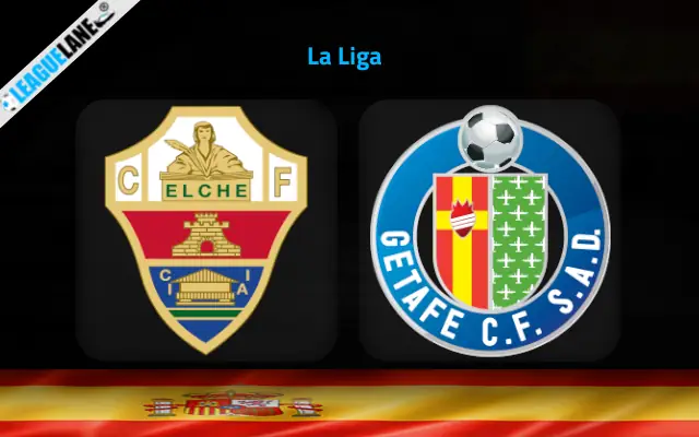 Elche vs Getafe Prediction & Betting Tips