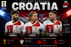 Croatia World Cup 2026 Team Profile - Squad, Key Players and Predictions