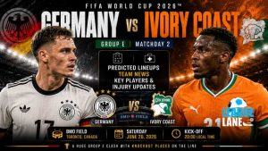 Germany vs Ivory Coast World Cup 2026 predicted lineups and team news
