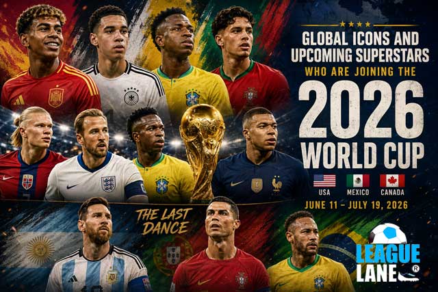 Icons and Upcoming Superstars at The 2026 World Cup