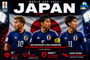 Japan World Cup 2026 Team Profile - Squad, Key Players and Predictions