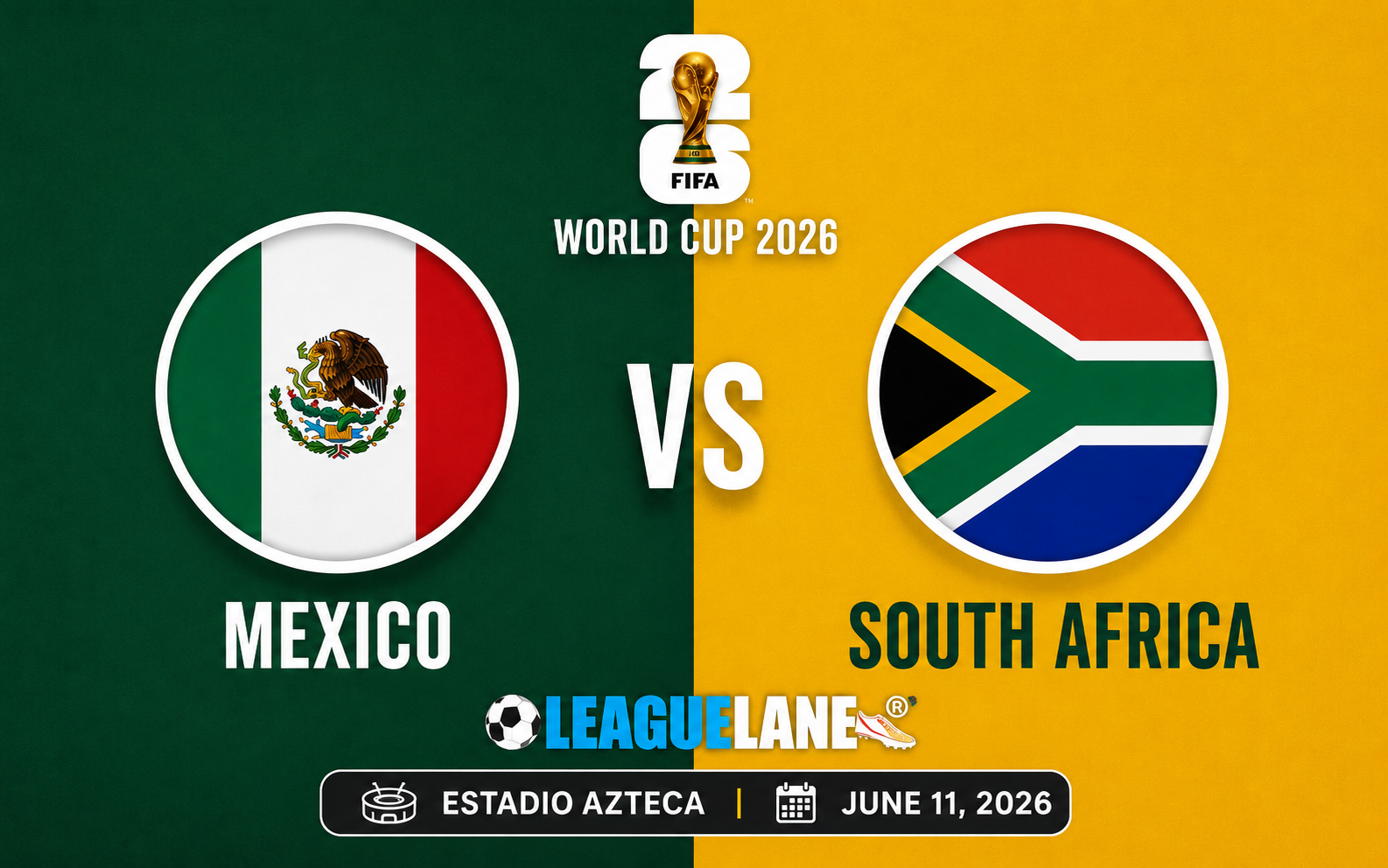 Mexico vs South Africa Prediction & Betting Tips